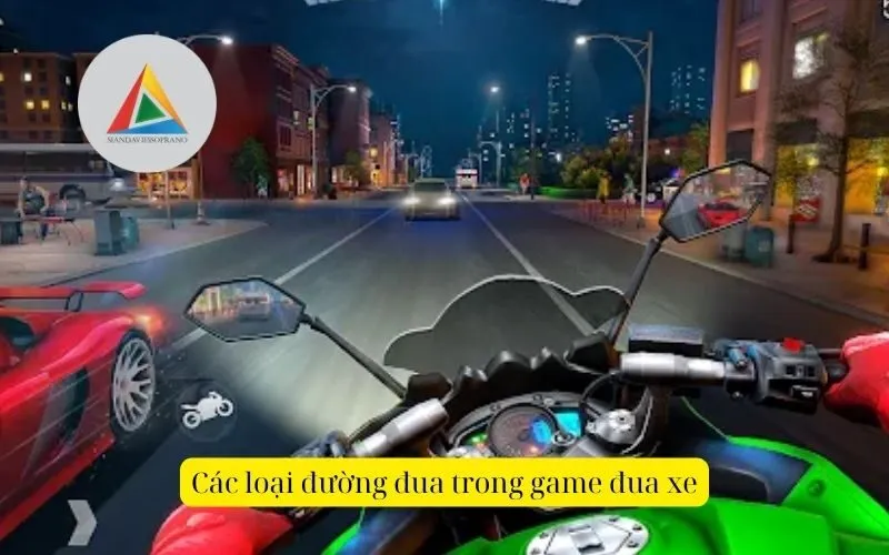 Các loại đường đua trong game đua xe