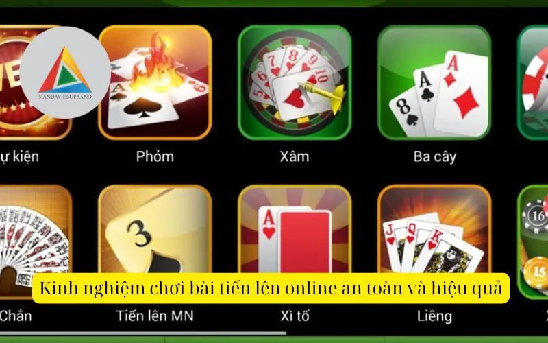 Kinh nghiệm chơi bài tiến lên online an toàn và hiệu quả