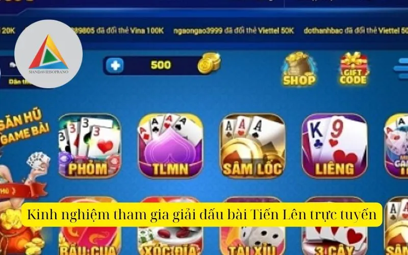 Kinh nghiệm tham gia giải đấu bài Tiến Lên trực tuyến