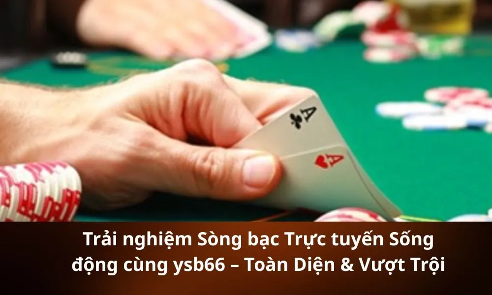 Trải nghiệm Sòng bạc Trực tuyến Sống động cùng ysb66 – Toàn Diện & Vượt Trội