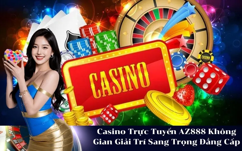 Casino Trực Tuyến AZ888 Không Gian Giải Trí Sang Trọng Đẳng Cấp