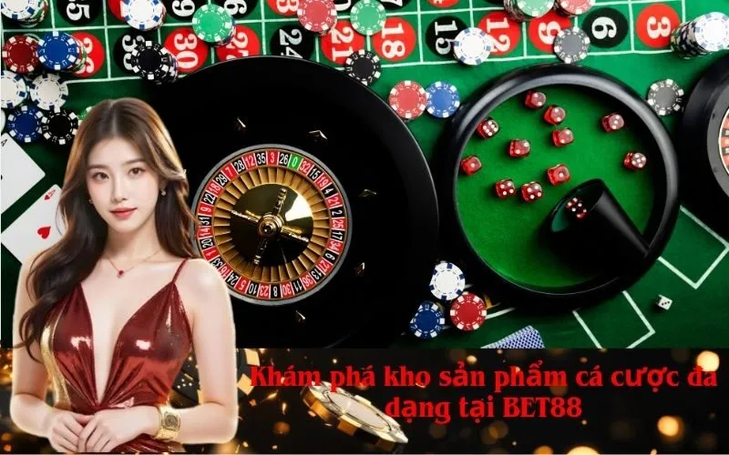 Khám phá kho sản phẩm cá cược đa dạng tại BET88