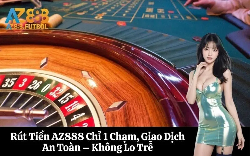 Rút Tiền AZ888 Chỉ 1 Chạm, Giao Dịch An Toàn – Không Lo Trễ