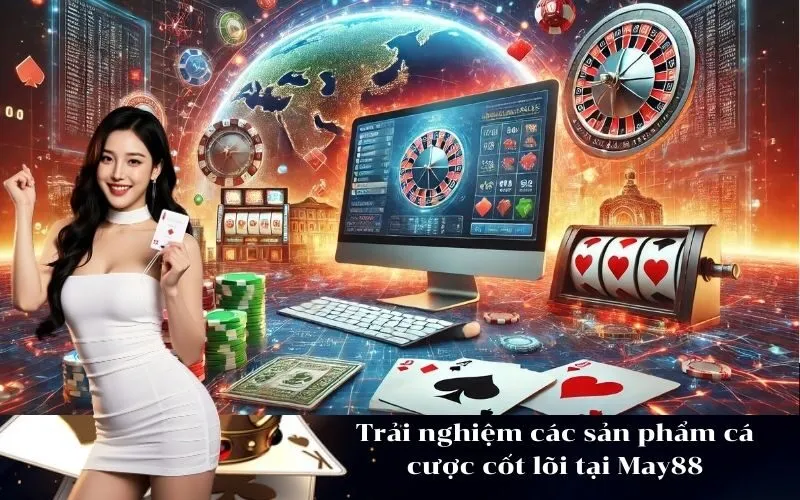 Trải nghiệm các sản phẩm cá cược cốt lõi tại May88