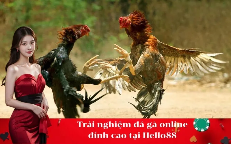 Trải nghiệm đá gà online đỉnh cao tại Hello88