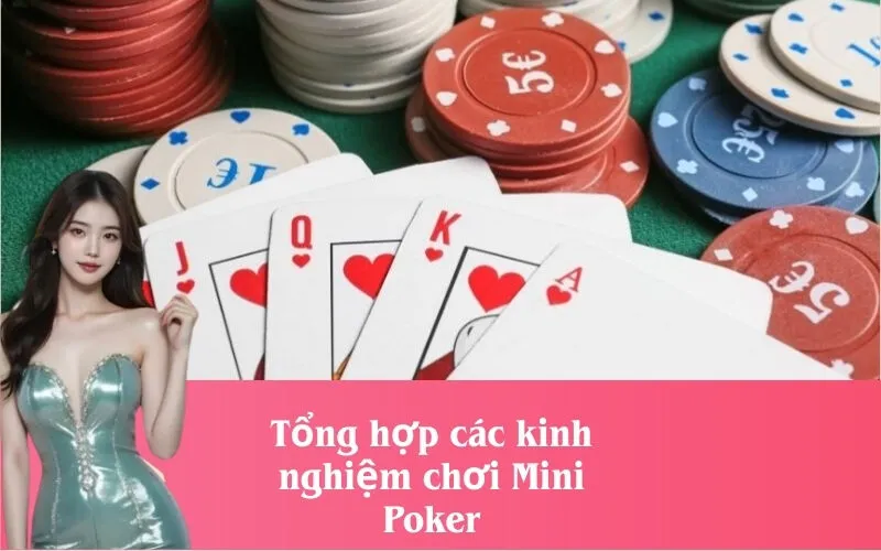 Tổng hợp các kinh nghiệm chơi Mini Poker
